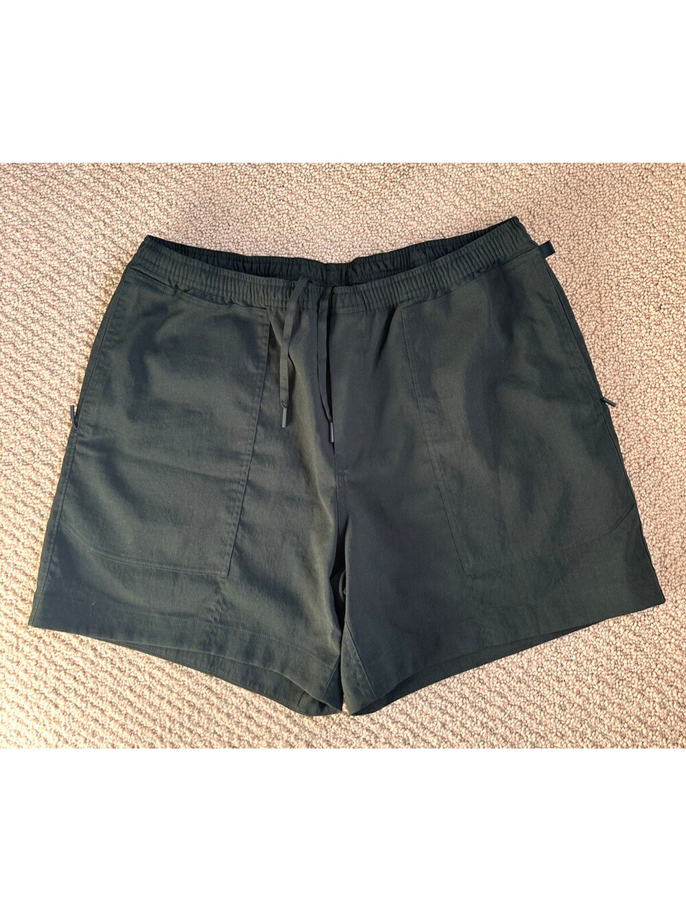 Mens Lululemon Zeroed In Liner less Mens Shorts XXL Green, Active gym